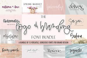 The Logo And Branding Font Bundle