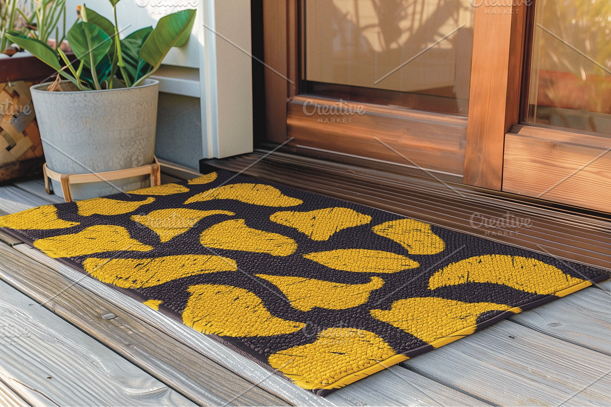 Ikat Minimalist Leaf Pattern, a Pattern Graphic by PPEthnicDecorPattern (Photo 2 of 7)