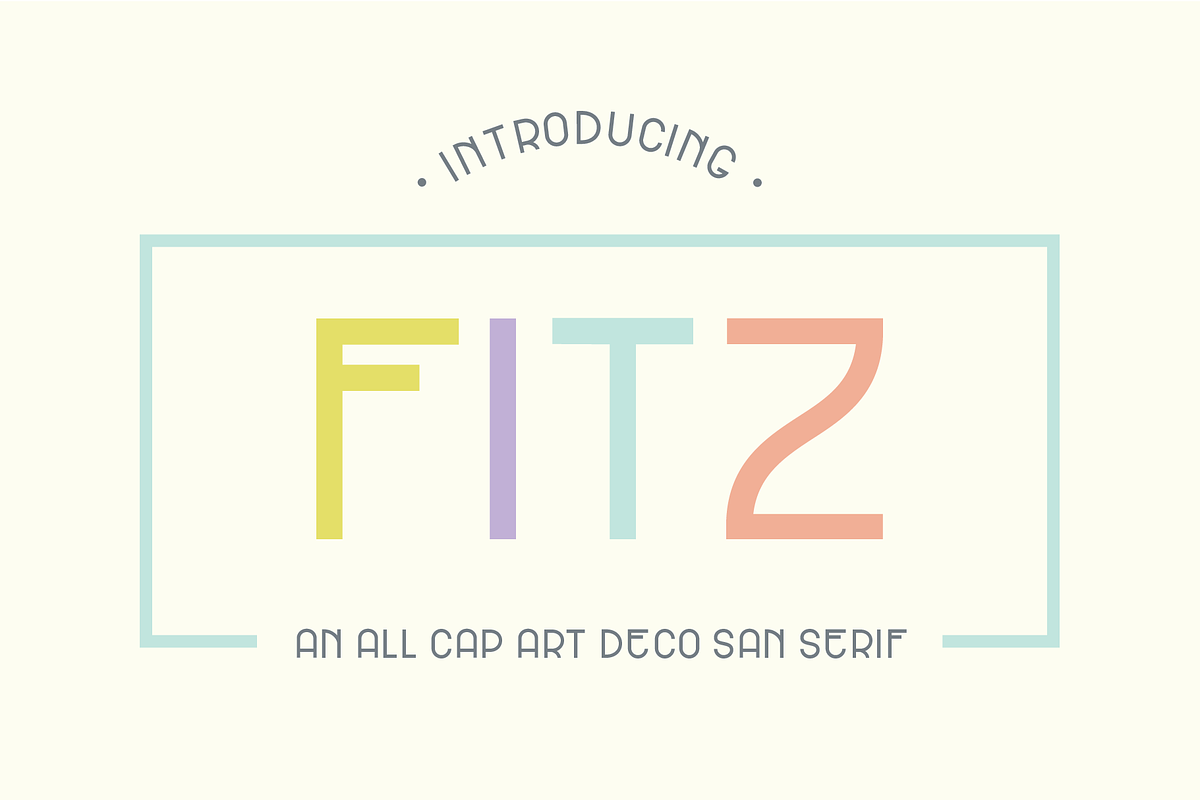 Fitz Font by Crashboom Designs