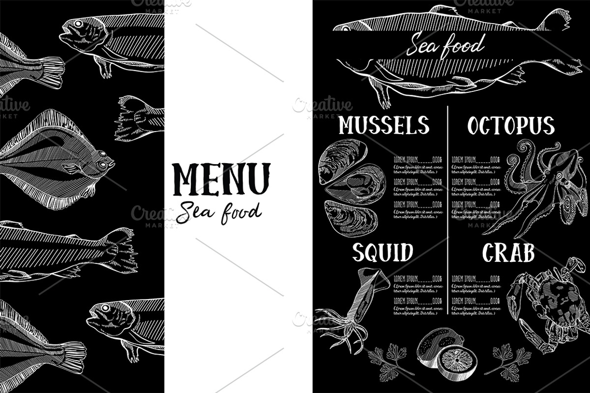 Food Menu Template, a Brochure Template by RichmanStudio (Photo 9 of 12)