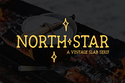 North Star | Vintage Slab Serif, a Slab Serif Font by Beveled Design Co. (Thumbnail 2 of 10)