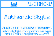 Authentic Style font