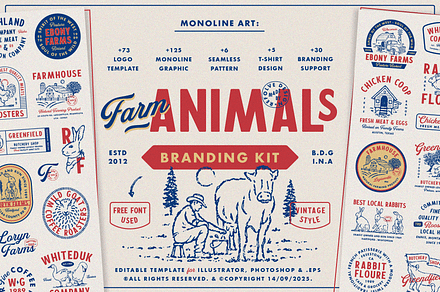 Farm Animals Branding
