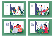 Part 2 Medical website illustrations, a Healthcare Illustration by Grivina's shop (Thumbnail 29 of 37)