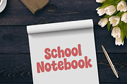 School Timeday, a Script Font by InermediaSTUDIO (Thumbnail 5 of 8)