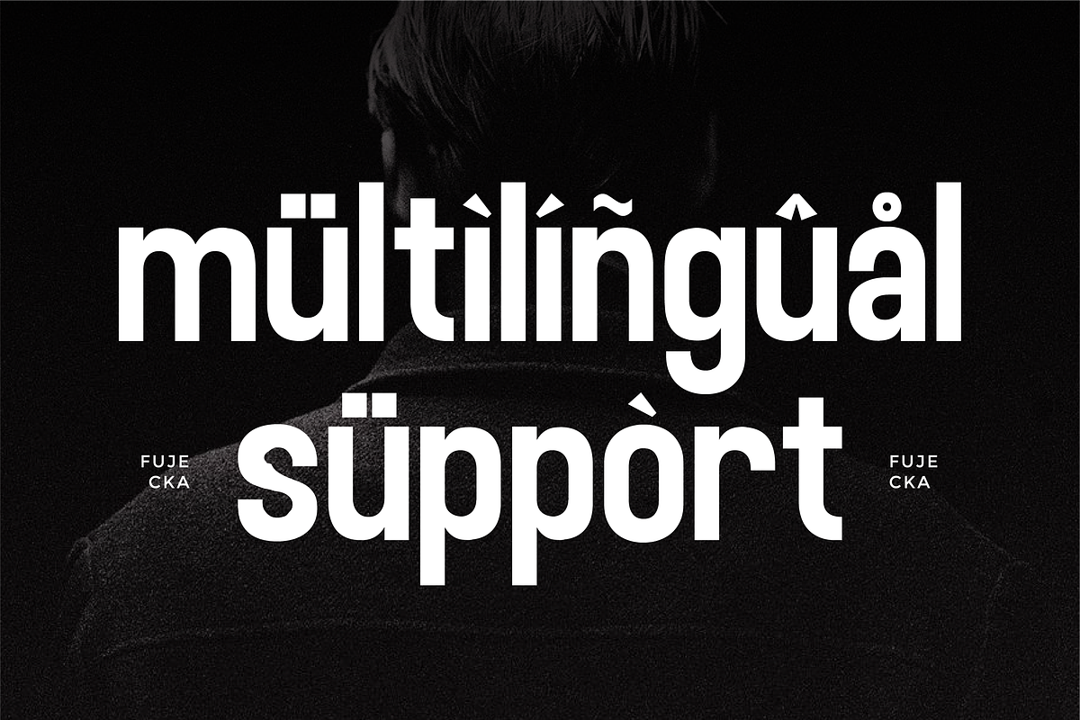 Fujecka - Condensed Sans Family Font, a Sans Serif Font by Flawless And Co (Photo 9 of 10)