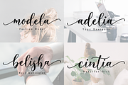 Belista Script, a Script Font by Nissa Studio (Thumbnail 2 of 12)