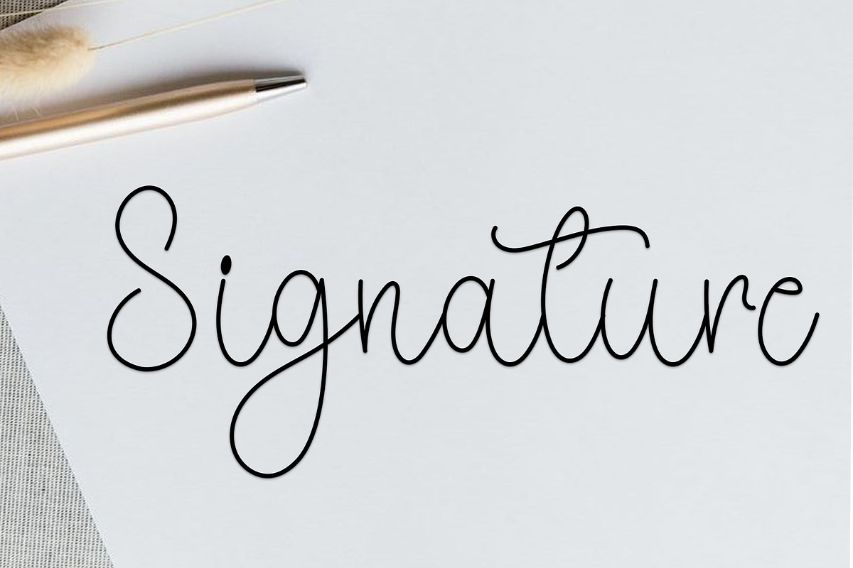 Vocation Delightful, a Handwritten Font by FreshTypeINK (Photo 3 of 8)