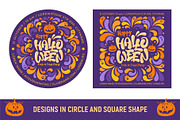 Halloween Designs Set, a Poster Template by Vector beauty (Thumbnail 3 of 4)