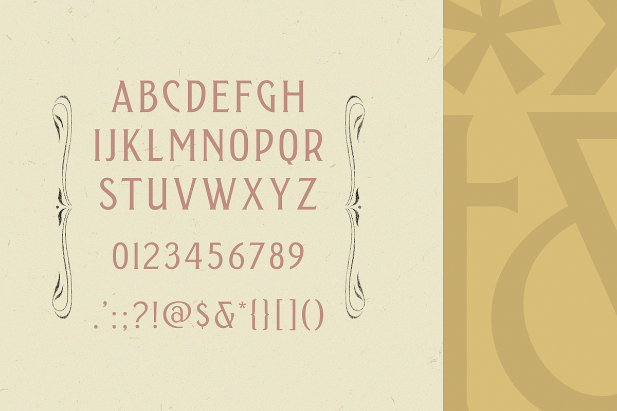 Andarillo - Display Font preview 2