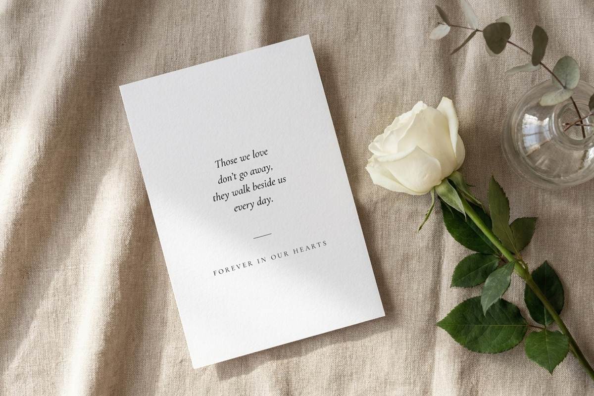 Memorial Stationery 100 Templates V2, an Invitation Template by pawellpi (Photo 68 of 90)