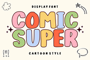 Cute Retro – Retro Display Font, a Handwritten Font by KiddoGlyphs Studio (Thumbnail 2 of 5)