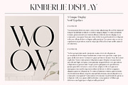 Kimberlie Display, a Serif Font by Attract Studio (Thumbnail 13 of 18)
