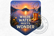 Summer Lakeside Leisure Clipart Set, a Seasonal Illustration by ThatsDesignArt (Thumbnail 4 of 10)