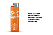 Glossy Lighter Mockup, an Advertising Mockup by Illusiongraphic (Thumbnail 3 of 10)