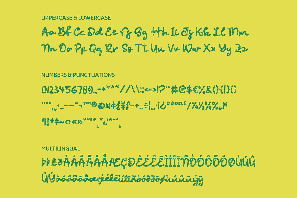 CS Galya Stamp, a Script Font by Craft Supply Co. (Photo 8 of 8)