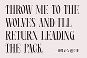 Wolves, a Serif Font by Eotype Studio (Thumbnail 2 of 13)