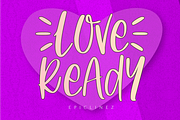 Love Ready - A Cute Handwritten Font, a Font by Epiclinez (Thumbnail 1 of 5)