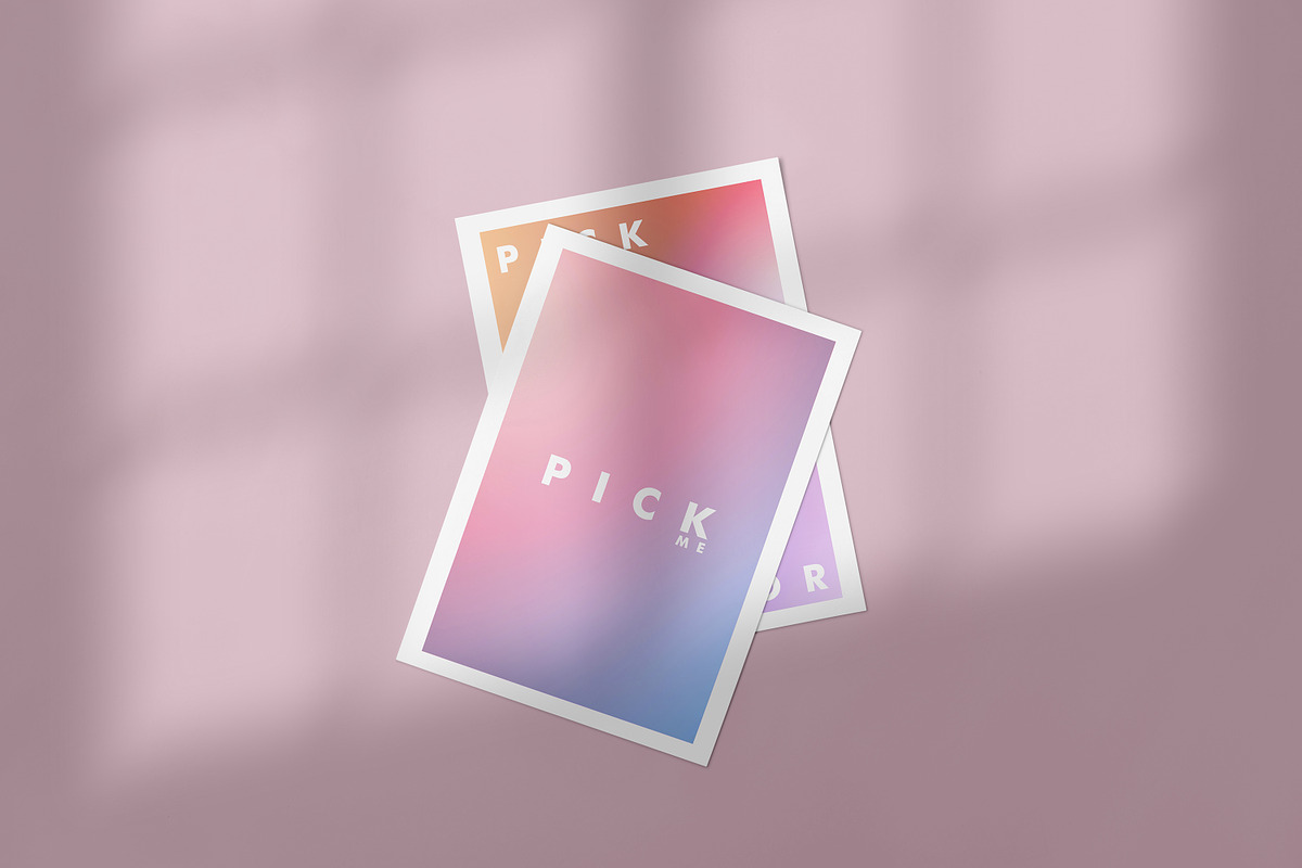 Minimal Flyer / Poster Mockups, a Print Template by Defa Visual (Photo 6 of 11)