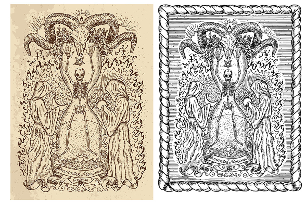 Occult illustrations, an Illustration by Samiramay (Photo 13 of 13)