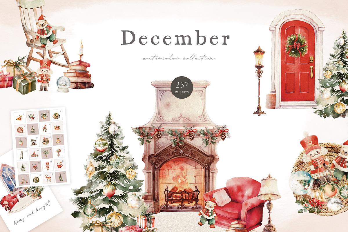 December Christmas, a Decorative Illustration by heyiamalice (Photo 1 of 16)