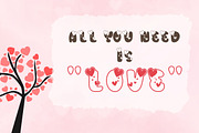 Mini Heart - Cute Decorative Font, a Symbol Font by AnningArts (Thumbnail 2 of 5)