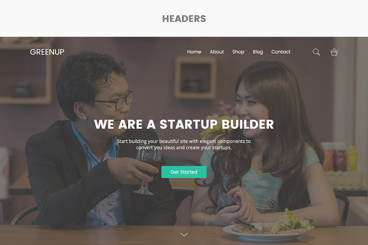 Greenup UI Kit, an UI Kit Template by Milos Knezevic (Photo 6 of 15)