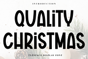 Quality Christmas, a Script Font by FreshTypeINK (Thumbnail 1 of 7)