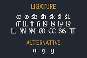 Qashod deroy - Vintage Font, a Serif Font by Viswal Studio (Thumbnail 4 of 7)