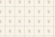 Romantic Geometry patterns, a Pattern Graphic by Lyolya Profitrolya (Thumbnail 3 of 9)