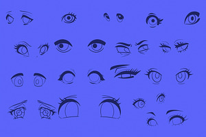 Procreate Manga Anime Eyes