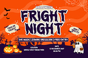 Thumbal Jawi Halloween Display Font, a Handwritten Font by twinstd (Thumbnail 5 of 9)