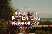 Solagrain Analog | Handwritten Font, a Handwritten Font by gracetype_studio (Thumbnail 12 of 12)