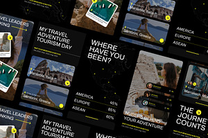 Tourism Day Reels Kit, a Social Media Template by Loin Studio