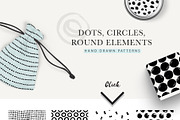 Black & White seamless patterns, a Pattern Graphic by Magnia (Thumbnail 4 of 5)