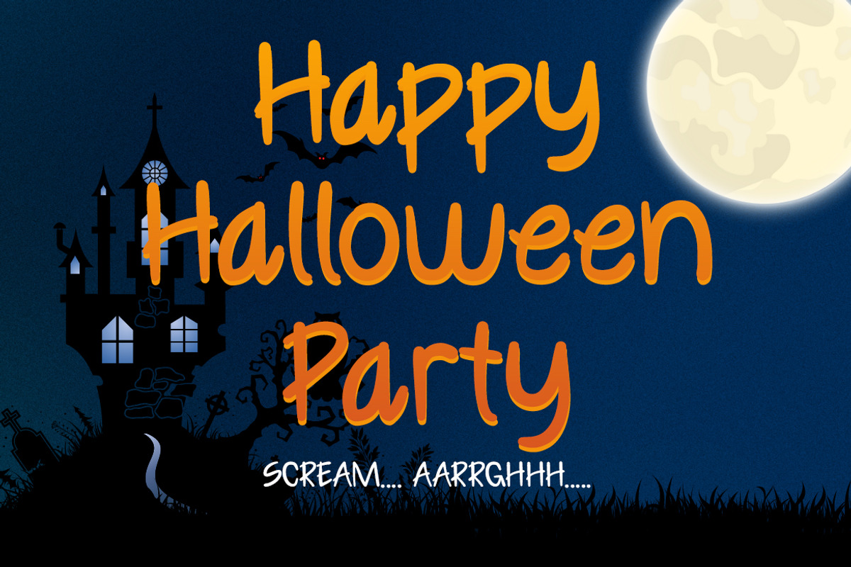 Frankenstay - Halloween Font, a Handwritten Font by Dhabee (Photo 9 of 10)