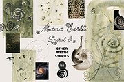 MAMA EARTH Mystic Spiral Textures, an Object Graphic by Lana Elanor (Thumbnail 1 of 17)