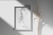 Photo Frame Mockup, a Print Template by Pexelcorner (Thumbnail 6 of 8)