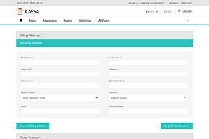 Kassa Ecommerce Responsive Template