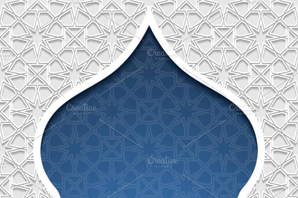 Set of traditional backgrounds, a Decorative Illustration by Absent A