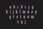 Pleasure | Modern Blackletter, a Blackletter Font by Muntab_Art (Thumbnail 7 of 8)