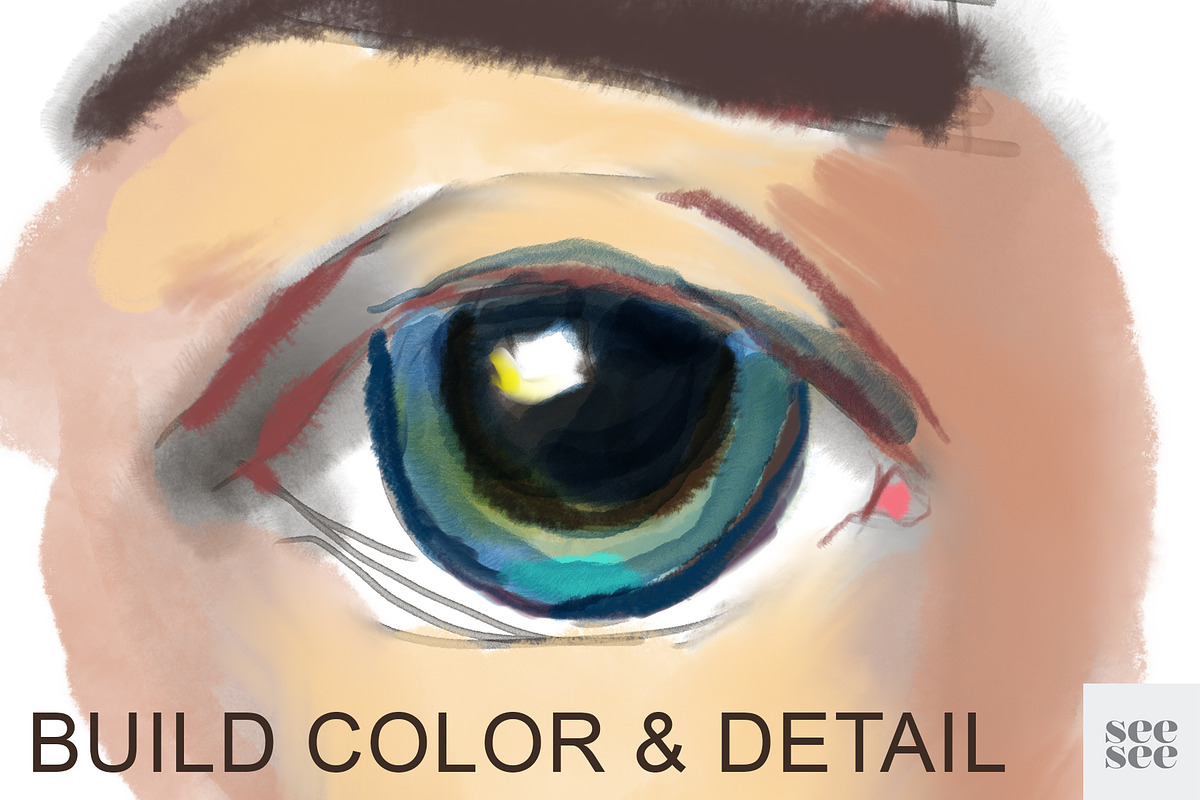 Procreate Mixed Media Brushes preview 5