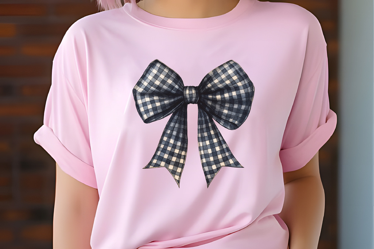 Luxury Black Gingham Summer Clipart, an Illustration by RobertsArt (Photo 5 of 7)