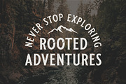 AIRFIELD - Vintage Typeface, a Serif Font by Havinkpen (Thumbnail 2 of 8)