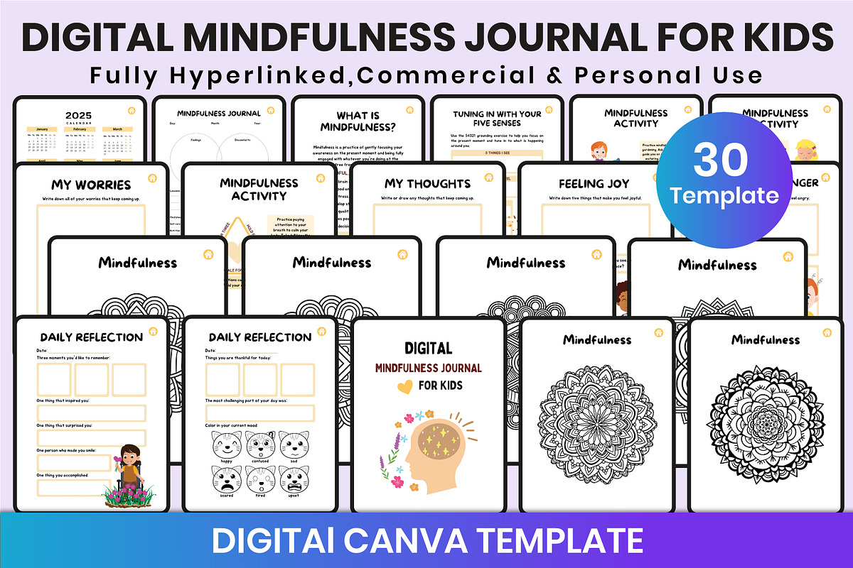 60 Canva KDP Interior, a Stationery Template by Shumaya (Photo 7 of 7)