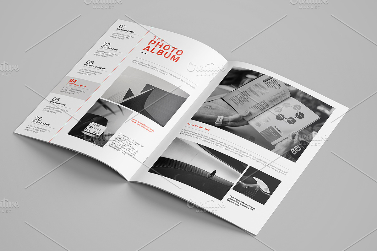 Brand Manual  V964, a Brochure Template by Template Shop (Photo 6 of 9)