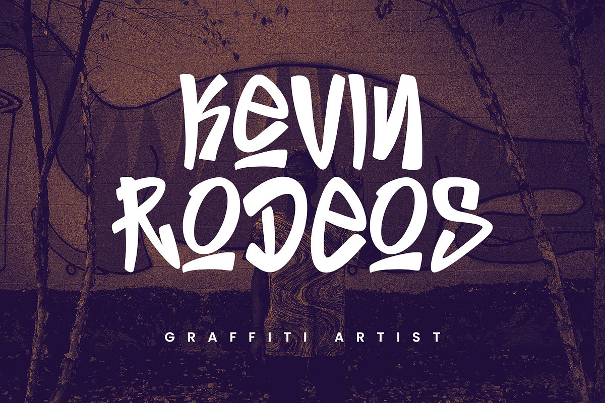 Leepazt Graffiti Display Font, a Handwritten Font by Maulana Creative (Photo 6 of 7)