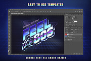 80s Retro Nostalgia Text Effects, a Layer Style Add-On by Andrew Skoch Design (Thumbnail 14 of 14)