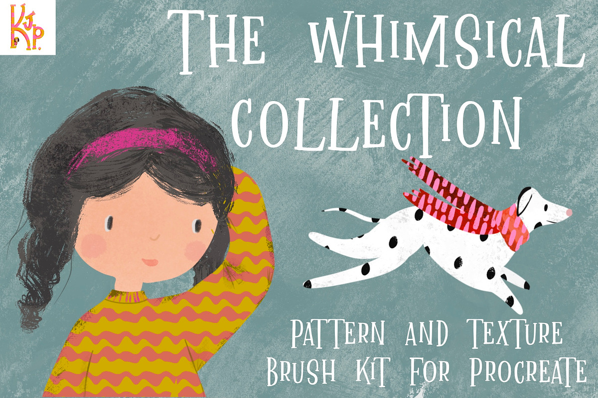 Whimsical Procreate Brush Kit, a Brush Add-On by KJP Designs (Photo 1 of 10)