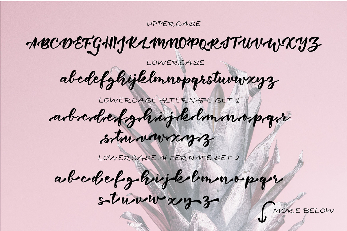 Artistic Chaos Font Duo + Bonus, a Script Font by theinkaffair (Photo 11 of 11)